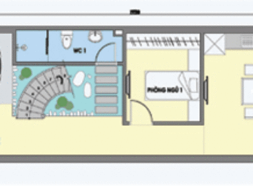 Tư vấn xây nhà 4 tầng trên mảnh đất 5 x 19m