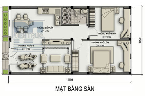 Nhà cấp 4 diện tích 70 m2