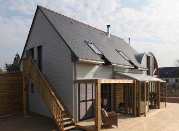 Ngôi nhà với kiến trúc xanh ở Brittany nước Pháp