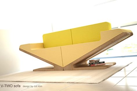 Ấn tượng với phong cách sofa có thể biến đổi linh hoạt