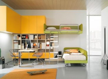 Các mẫu thiết kế phòng ngủ dành cho teen của công ty Nardi Interni