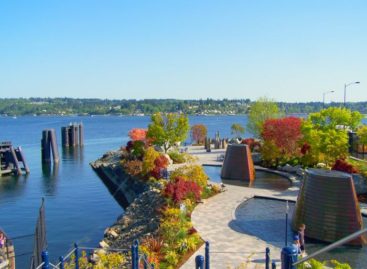 Harborside Fountain Park – điểm nhấn của thành phố Bremerton, Washington