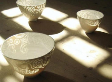 Vẻ đẹp của đồ sứ thấu quang dạng hạt gạo (Rice Grain Porcelain)