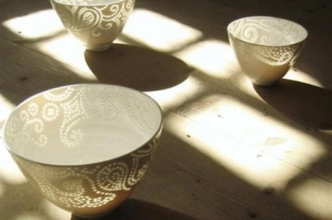 Vẻ đẹp của đồ sứ thấu quang dạng hạt gạo (Rice Grain Porcelain)