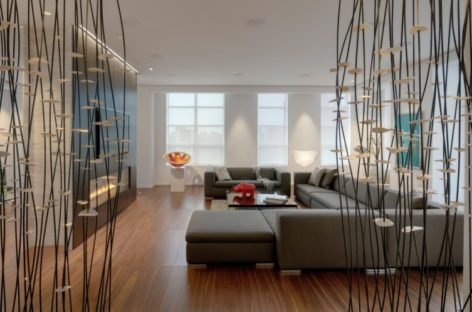 Kiến trúc đương đại trong căn hộ penthouse Yorkville