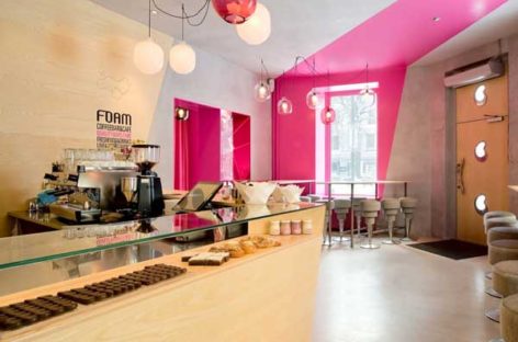 Chiêm ngưỡng quán cafe Foam xinh đẹp ở Thụy Sĩ