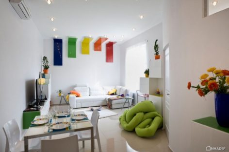 Sáng tạo riêng cho không gian sống trong căn hộ ở Budapest