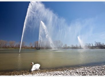 Đài phun nước Gateway Geyser phía Tây Nam bang Illinois