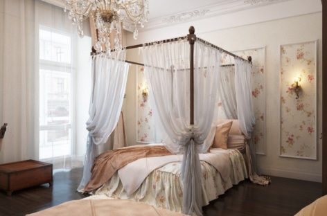 Những phòng ngủ truyền thống lãng mạn