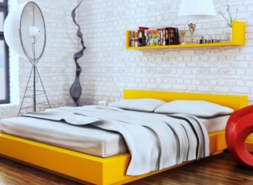 Phòng ngủ sang trọng với gam màu sắc tươi tắn