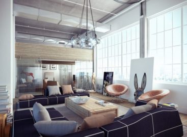 Chiêm ngưỡng không gian căn hộ loft xinh đẹp