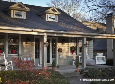 Trang trí Giáng sinh cho ngôi nhà vùng Arkansas theo phong cách cổ điển