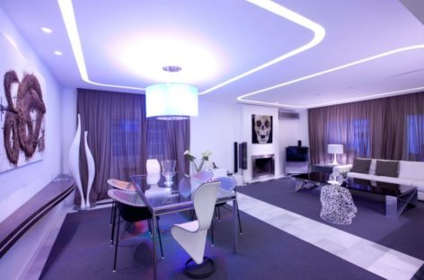 Thiết kế tinh tế cùng hệ thống ánh sáng tuyệt hảo trong căn hộ ở Madrid