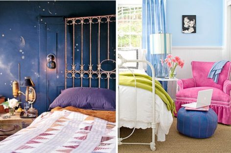 Ấn tượng phòng ngủ nhiều màu sắc