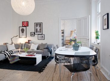 Một căn hộ cổ điển trong không gian nội thất hiện đại