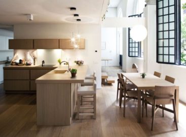 Sự pha trộn Đông – Tây trong căn hộ T House