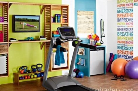 Ý tưởng thiết kế phòng tập gym đầy màu sắc