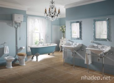 Thiết kế phòng tắm mang phong cách cổ điển