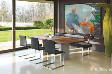 5 thiết kế bàn ăn, ghế tựa và ghế dài từ hãng Girsberger