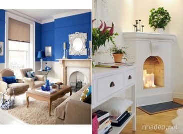 Cách sử dụng lò sưởi trong trang trí nhà cửa