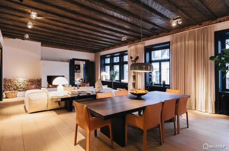 Phong cách thiết kế chiết trung trong căn hộ ở Stockholm