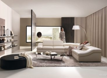 Ý tưởng thiết kế phòng khách thanh lịch của Natuzzi