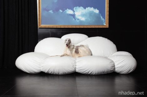Ghế Sofa hình áng mây: mang đến giấc trưa êm ái