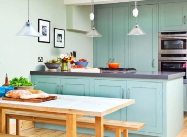 Những ý tưởng trang trí mang sắc xanh vào nhà bếp