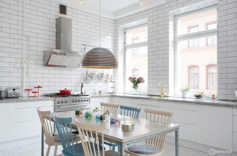 Thiết kế căn hộ đầy nắng ở Thụy Điển
