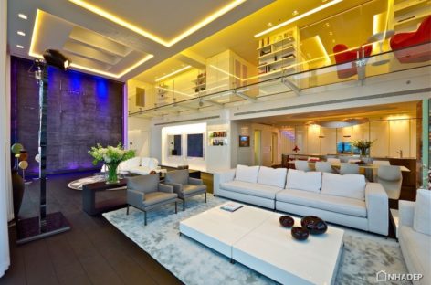 Căn hộ tầng mái Sky Penthouse