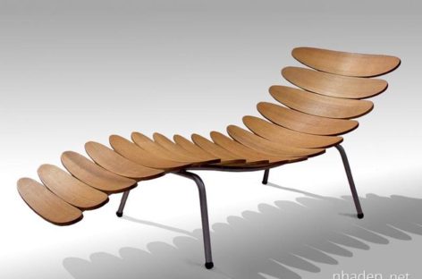 Bộ đôi ghế gỗ 3D đặc biệt