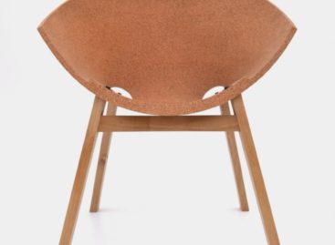 Chiếc ghế Corkigami của nhà thiết kế Carlos Ortega