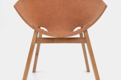 Chiếc ghế Corkigami của nhà thiết kế Carlos Ortega