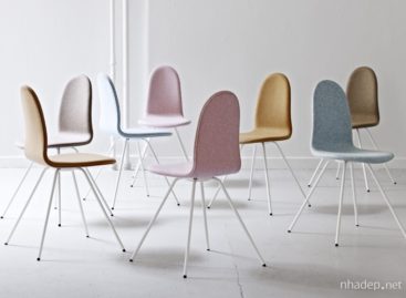 Mẫu ghế hình chiếc lưỡi của Arne Jacobsen