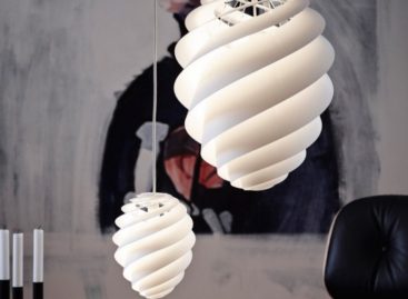 Swirl Lamp – sự quyến rũ từ những đường xoắn ốc