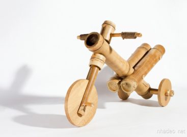 Ý tưởng độc đáo xe đạp ba bánh từ gỗ tự nhiên của a21studio