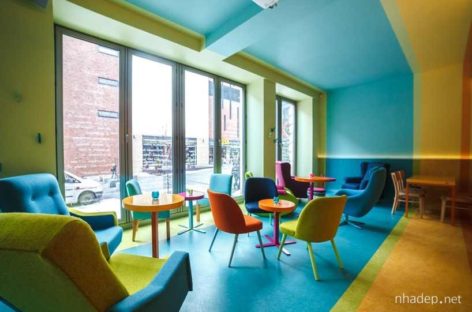 Khám phá quán cà phê đa sắc màu Cafein Bistro tại Hà Lan