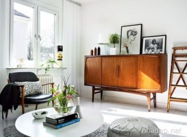 20 mẫu tủ búp phê đẹp mang phong cách Mid-Century Modern