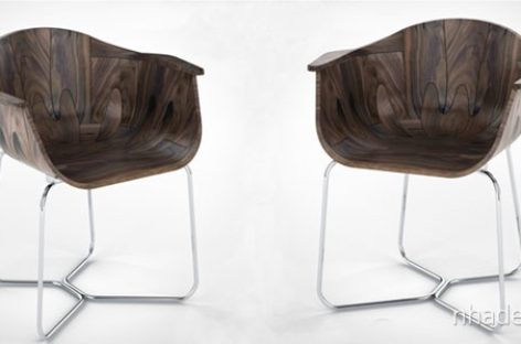 Chiếc ghế đầy phong cách Walnut Shell Seat của Tony O’Neill