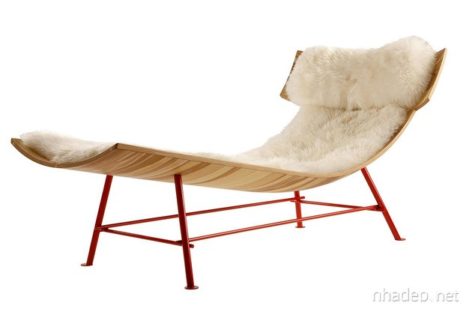 Chiếc ghế dài Zeeen Chaise độc đáo thiết kế bởi hãng LOP