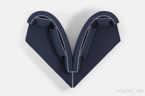 Mới lạ với thiết kế hình trái tim của Jo Sofa