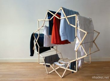 Ấn tượng với giá treo quần áo hình ngôi sao Clothes Horse