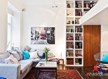 Thiết kế căn hộ nhỏ theo phong cách Thụy Điển