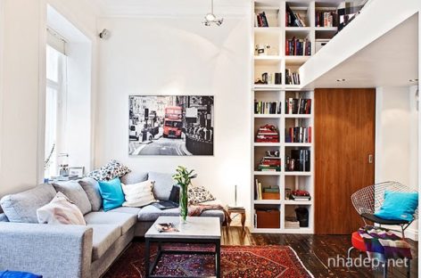 Thiết kế căn hộ nhỏ theo phong cách Thụy Điển