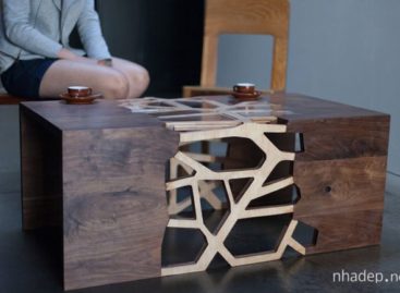 Chiếc bàn cà phê thiết kế độc đáo mang hình nhánh cây