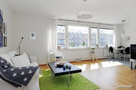 Ý tưởng thiết kế căn hộ tiết kiệm diện tích ở Stockholm