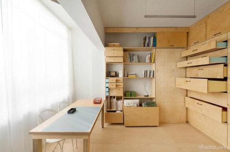 Giải pháp mới cho không gian làm việc nhỏ hẹp của các studio thiết kế