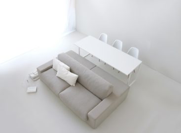 Chiếc ghế sofa hai mặt tiện dụng dành cho không gian hẹp