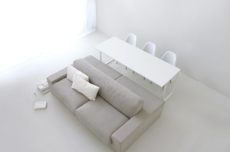 Chiếc ghế sofa hai mặt tiện dụng dành cho không gian hẹp