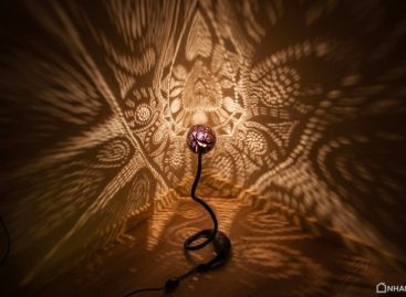 Khám phá không gian nghệ thuật tạo ra từ chiếc đèn Nymphs